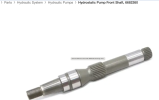 Hydrostatic pump front shaft 6682260.png