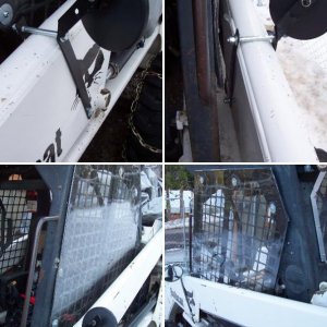 Bobcat 763 Window and Mirror