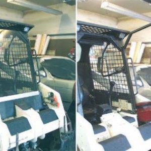 Homebrewed cab door