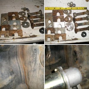 Bobcat 853 flywheel Housing and starter