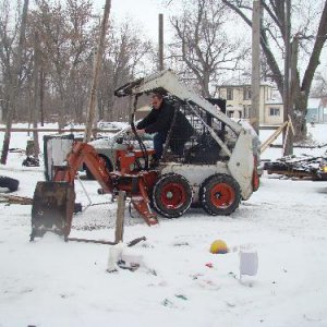 Ditchwitch A140 Backhoe DSC08842.JPG